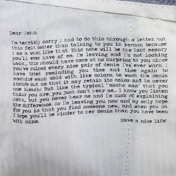 Dear John Chambray Blue Mini Oxford Shorts Herringbone Design Women’s 29 COASTAL - Picture 7 of 9